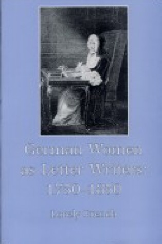 Cover of German Women as Letter Writers
