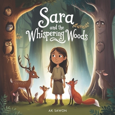 Book cover for Sara and the Whispering Woods