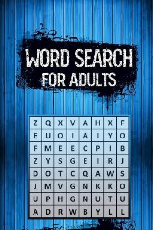 Cover of Word search for adults