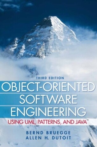 Cover of Object-Oriented Software Engineering Using UML, Patterns, and Java