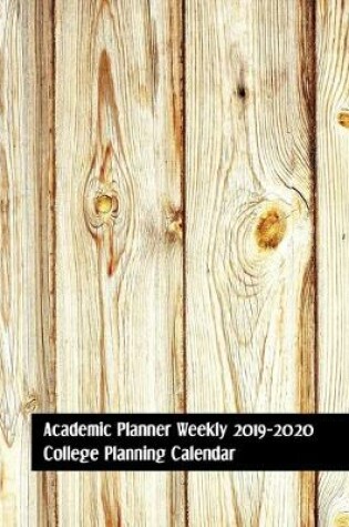 Cover of Academic Planner Weekly 2019-2020