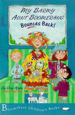 Book cover for Aunt Boomerang Bounces Back