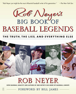 Book cover for Rob Neyer's Big Book of Baseball Legends