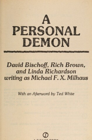 Cover of Personal Demon