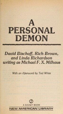 Book cover for Personal Demon
