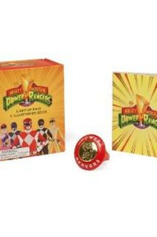 Cover of Mighty Morphin Power Rangers Light-Up Ring and Illustrated Book