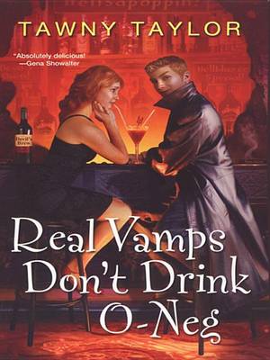 Book cover for Real Vamps Don't Drink O-Neg