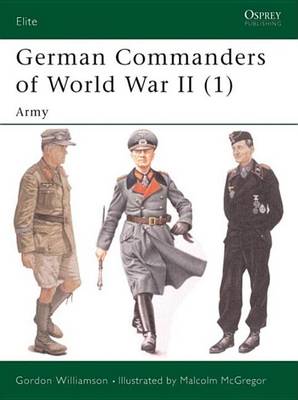 Book cover for German Commanders of World War II (1)