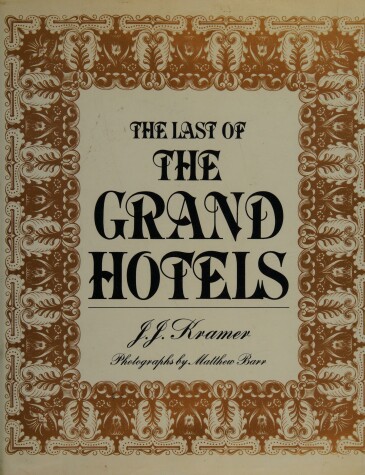 Book cover for Last of the Grand Hotels