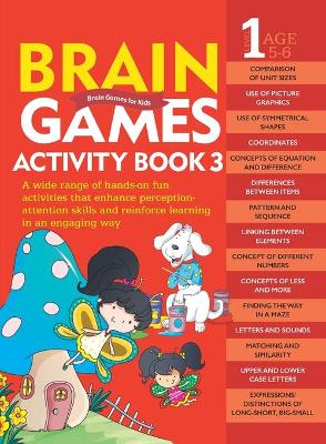 Book cover for Brain Games Activity Book 3(Level-1)