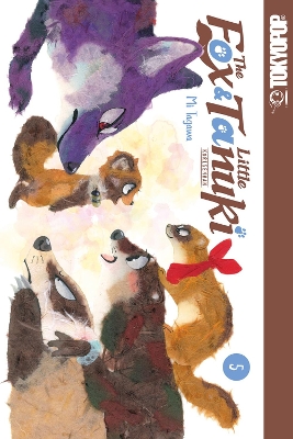 Cover of The Fox & Little Tanuki, Volume 5