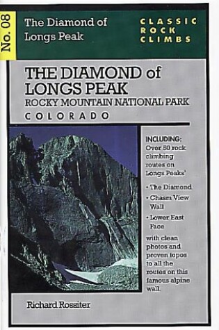 Cover of Classic Rock Climbs No. 08 The Diamond of Longs Peak, Rock Mountain National Par