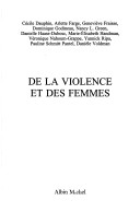 Cover of de La Violence Et Des Femmes