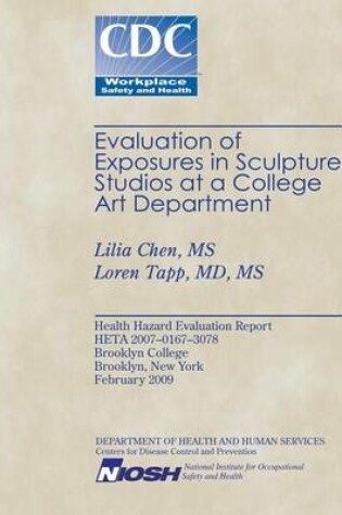 Cover of Evaluation of Exposures in Sculpture Studios at a College Art Department