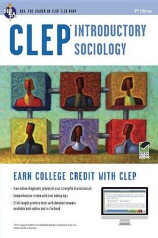 Cover of CLEP Introductory Sociology Book + Online