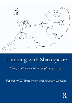 Book cover for Thinking with Shakespeare