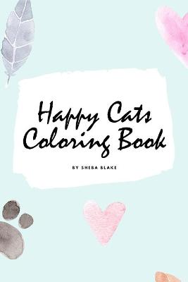 Book cover for Happy Cats Coloring Book for Children (6x9 Coloring Book / Activity Book)