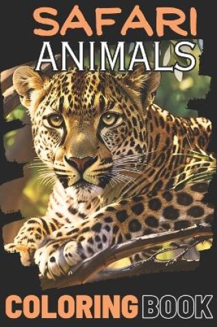 Cover of 76 Safari Animals Coloring book