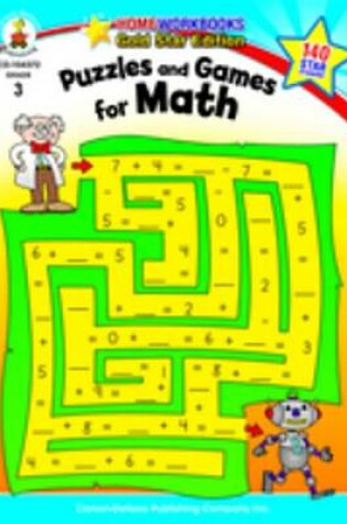 Cover of Puzzles and Games for Math, Grade 3