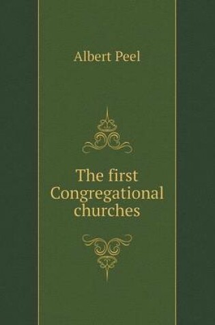 Cover of The first Congregational churches