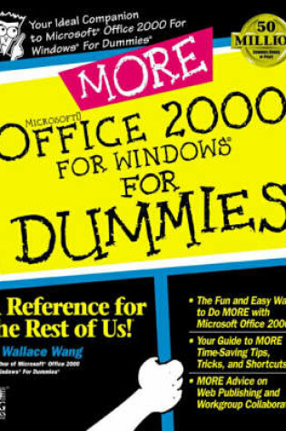 Cover of More Microsoft Office 2000 For Dummies