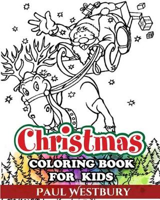 Book cover for Christmas Coloring Book for Kids