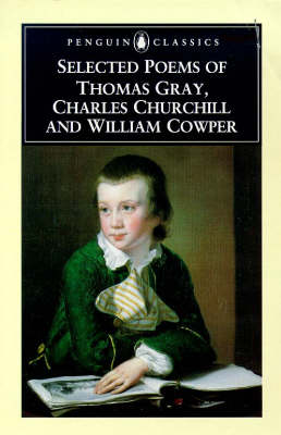 Cover of Selected Poems of Thomas Gray, Charles Churchill and William Cowper
