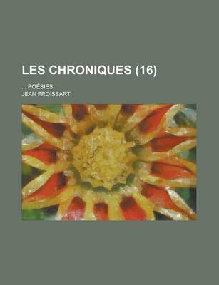 Book cover for Les Chroniques (16); Poesies