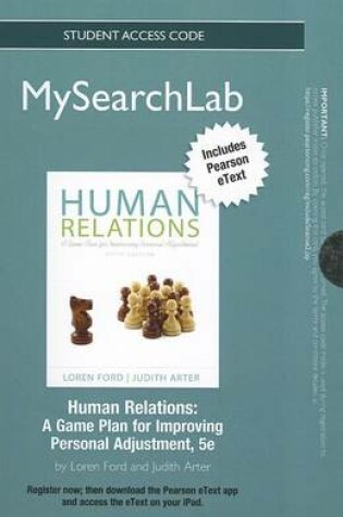 Cover of MyLab Search with Pearson eText -- Standalone Access Card -- for Human Relations