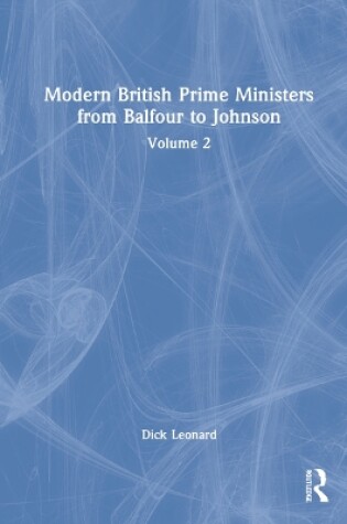 Cover of Modern British Prime Ministers from Balfour to Johnson