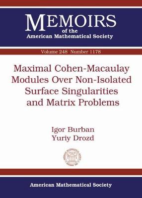 Cover of Maximal Cohen-Macaulay Modules Over Non-Isolated Surface Singularities and Matrix Problems