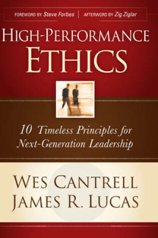 Cover of High-Performance Ethics