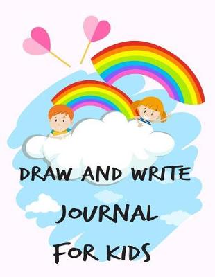 Book cover for Draw and write journal for kids
