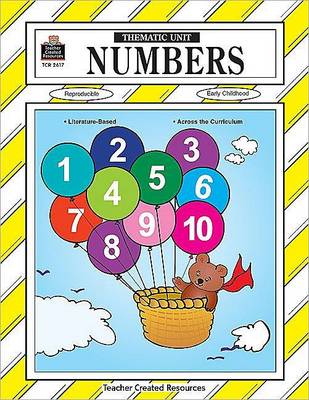 Book cover for Numbers Thematic Unit