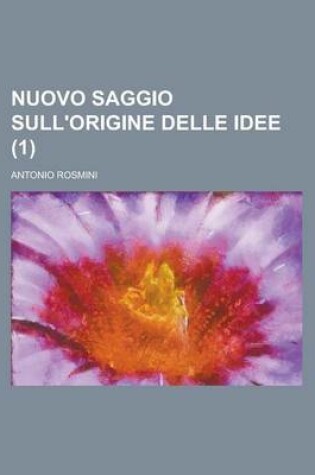 Cover of Nuovo Saggio Sull'origine Delle Idee (1)