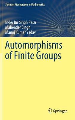 Book cover for Automorphisms of Finite Groups