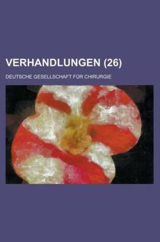 Cover of Verhandlungen (26)