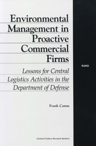 Cover of Environmental Management in Proactive Commercial Firms