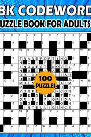 Cover of BK Codeword puzzle book for adults 1