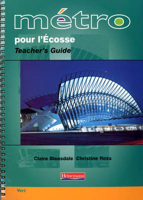 Book cover for Metro pour L'Ecosse Vert Teacher's Guide