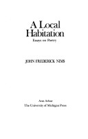 Book cover for A Local Habitation