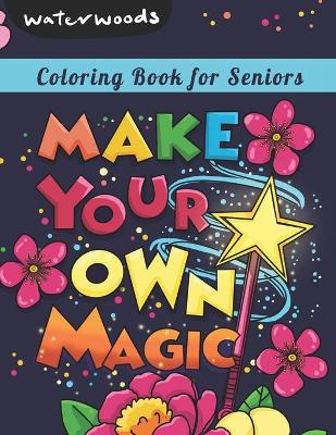 Book cover for Coloring Book for Seniors