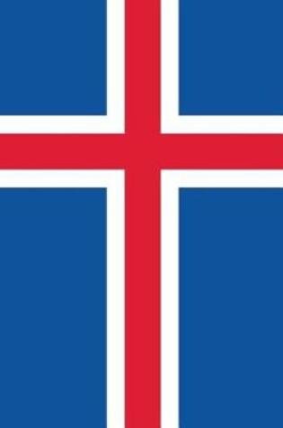 Cover of Iceland Flag Notebook - Icelandic Flag Book - Iceland Travel Journal