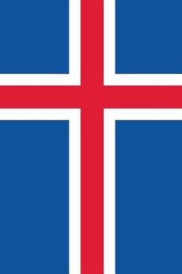 Book cover for Iceland Flag Notebook - Icelandic Flag Book - Iceland Travel Journal