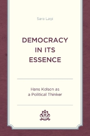 Cover of Democracy in Its Essence