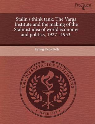 Book cover for Stalin's Think Tank