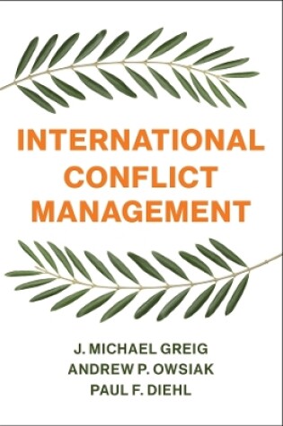 Cover of International Conflict Management