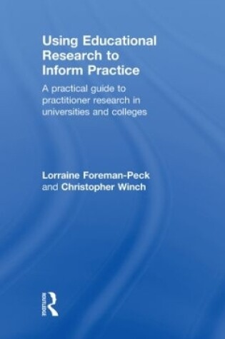 Cover of Using Educational Research to Inform Practice
