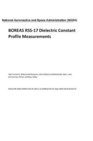 Cover of Boreas Rss-17 Dielectric Constant Profile Measurements