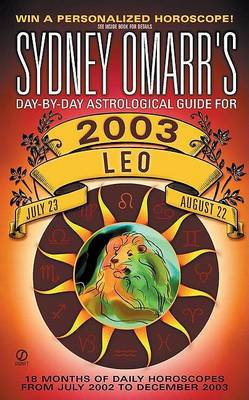 Book cover for Sydney Omarr's Leo 2003